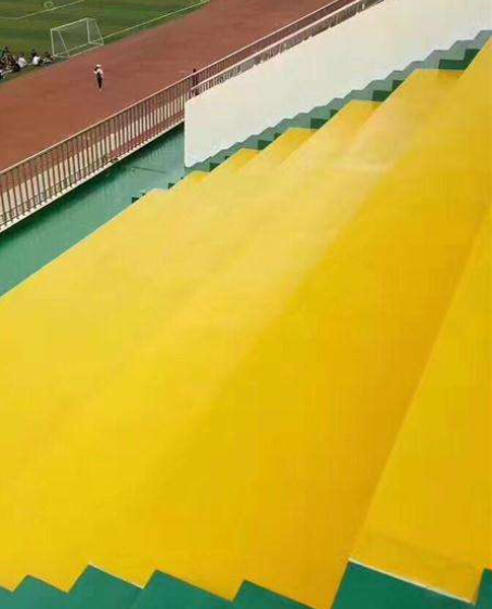 平桂球场台阶翻新修补改造